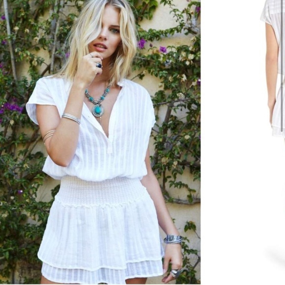 Rails Smock Waist Mini Dress Size XS